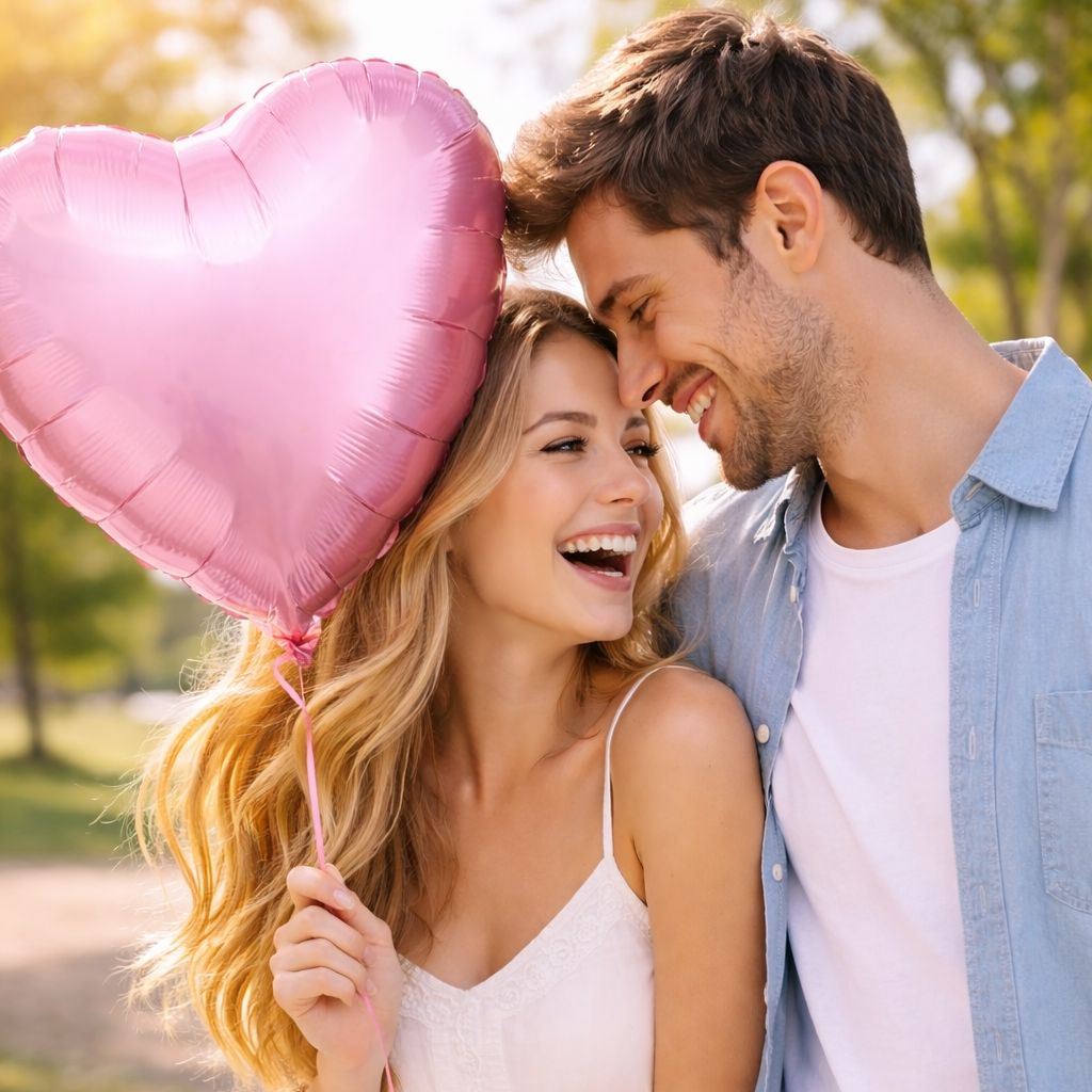 Product Foil pink heart balloon