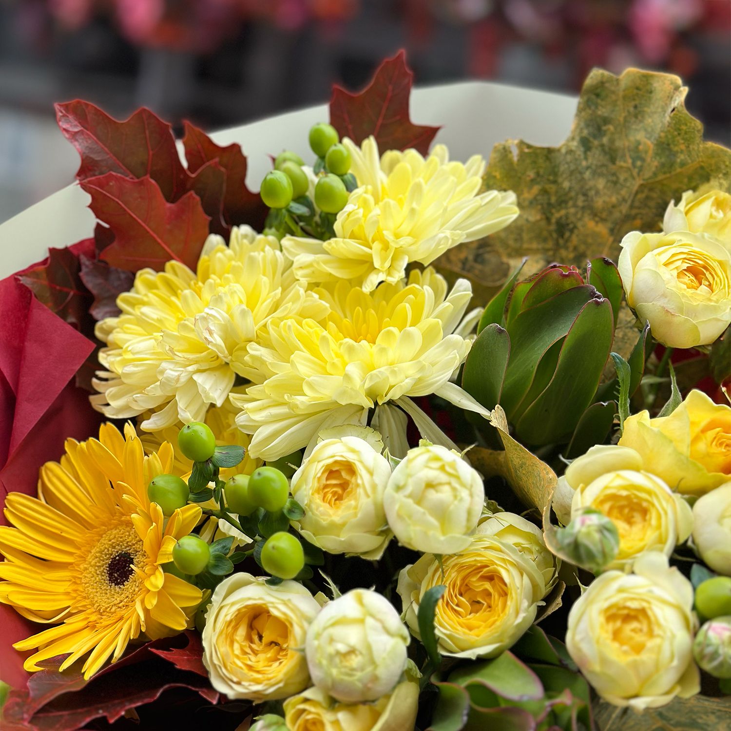 Bouquet Autumn sun