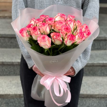 Bouquet 21 roses Jumilia