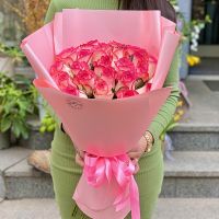 jumilia rose (25 pcs.), packaging, ribbon