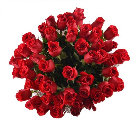 Bouquet 51 premium roses + balloon