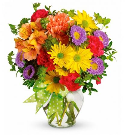 Bouquet Special offer! Summer kiss. Vase for free!